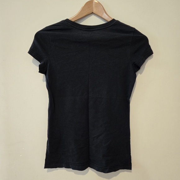 Esprit EDC black purple butterfly graphic tshirt small - Picture 8 of 8